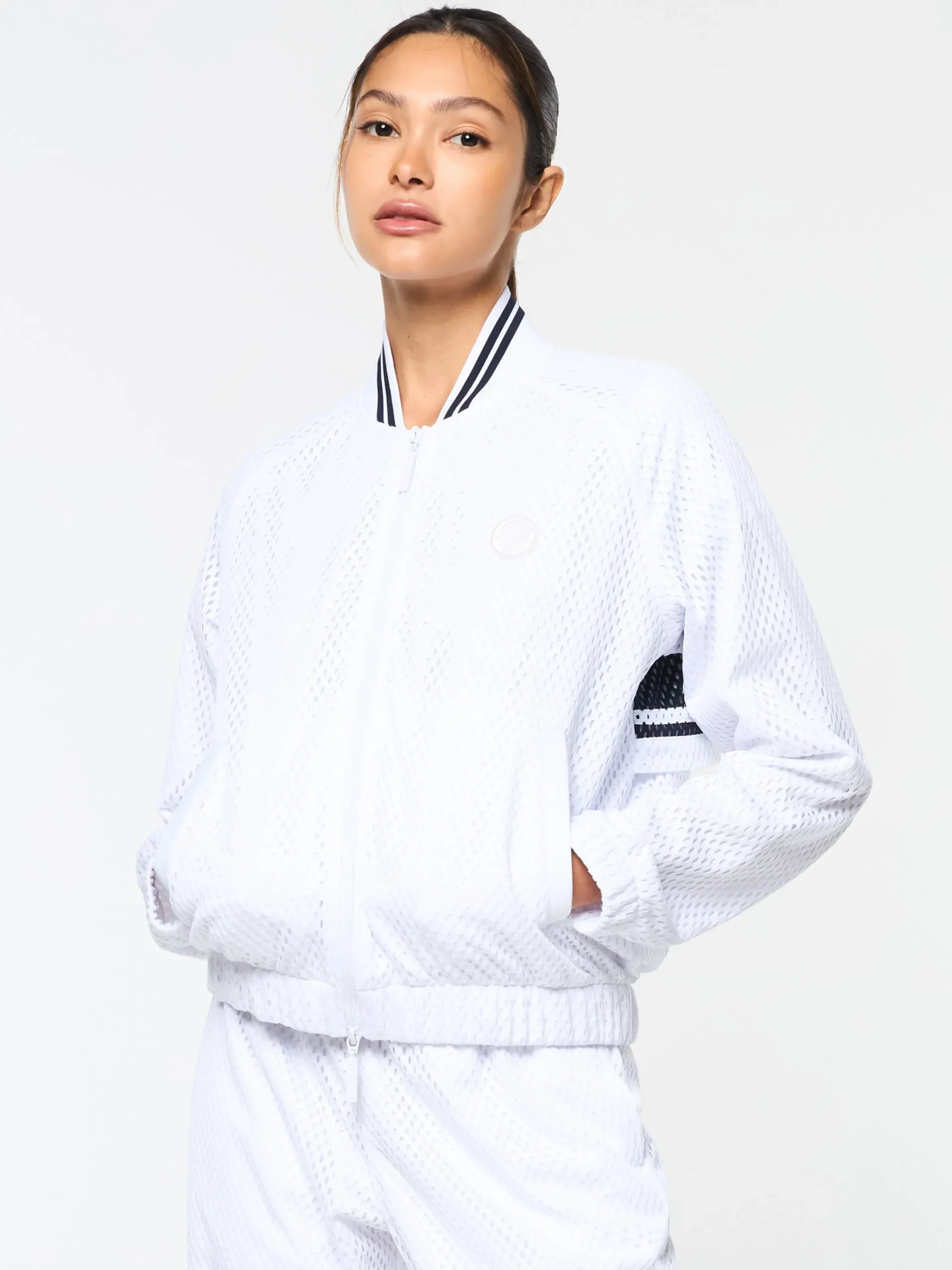 Outlet Adria Mesh Track Jacket- Women For The Court