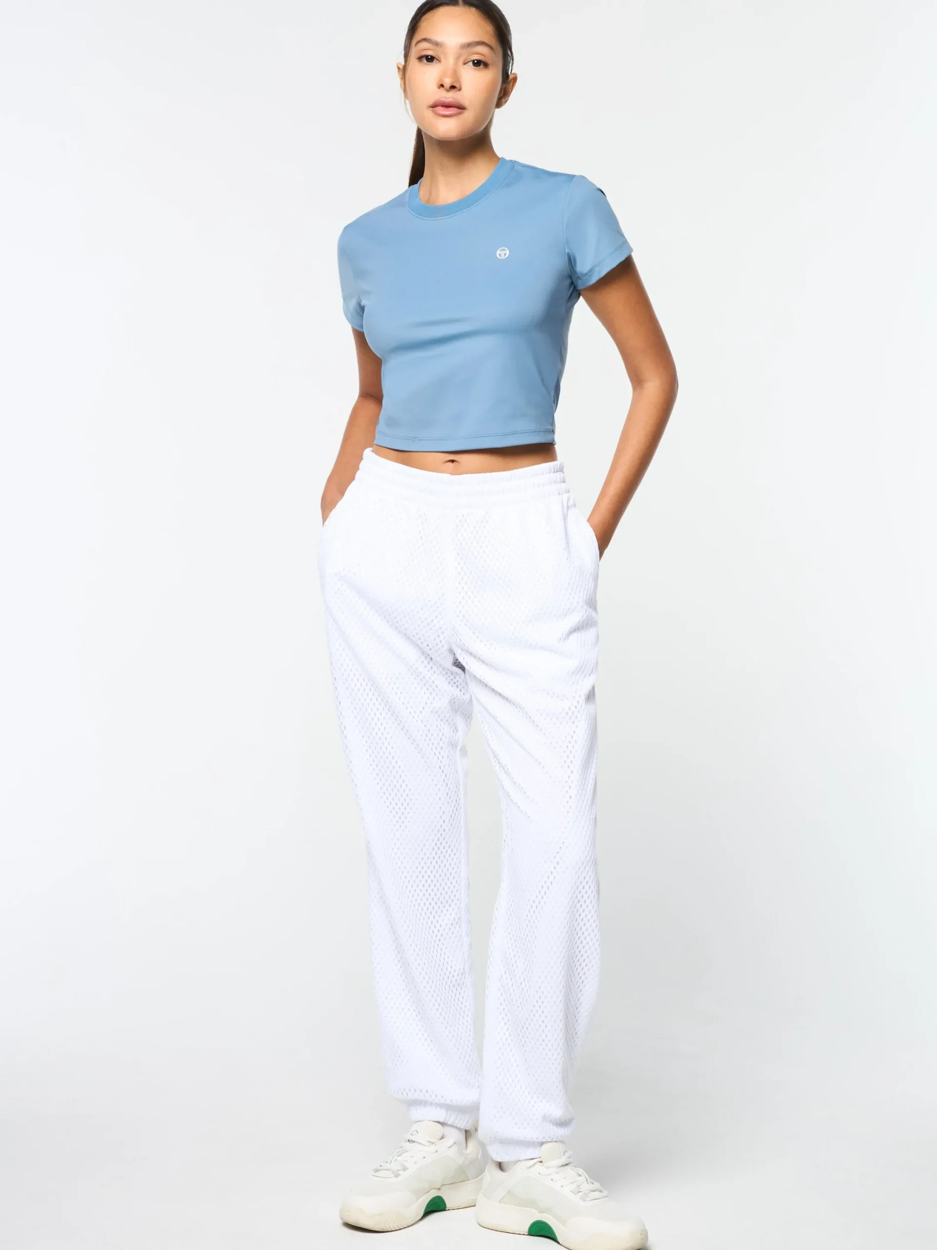 Online Adria Mesh Track Pant- Women For The Court
