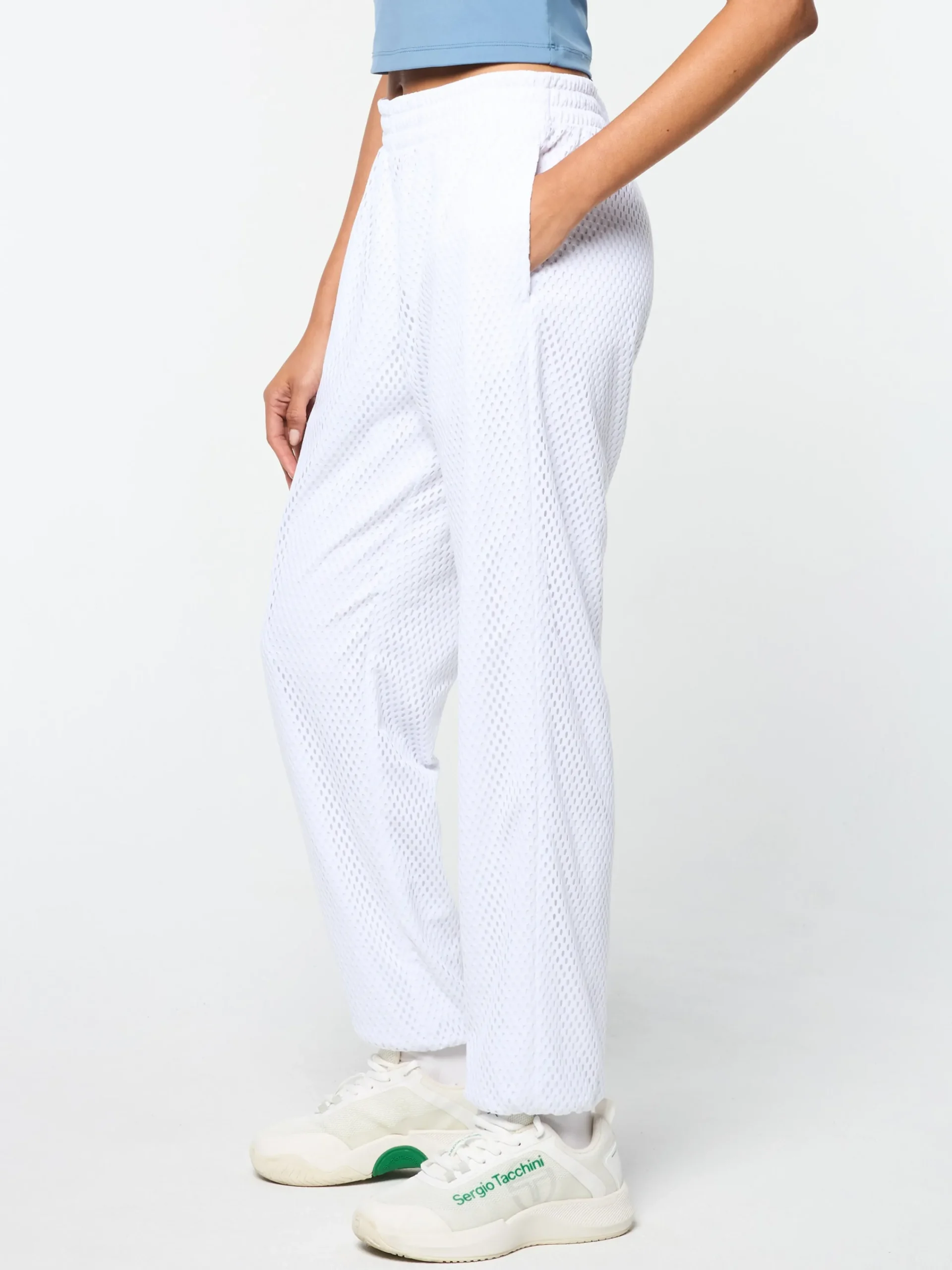 Online Adria Mesh Track Pant- Women For The Court