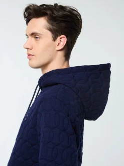 Best Aversa Quilted Hoodie- Sweatshirts And Hoodies|Matching Separates