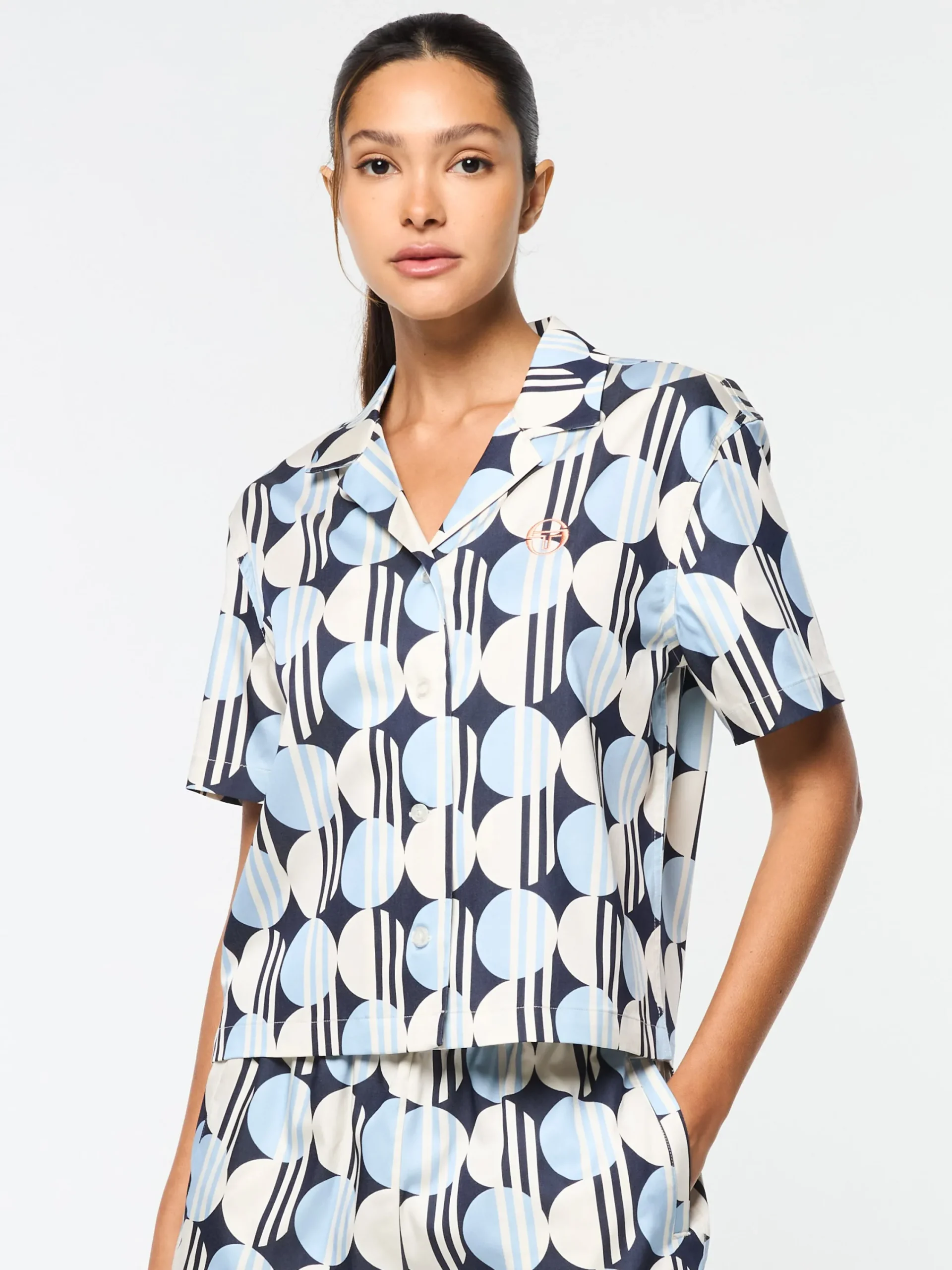 Sale Brikette Cabana Shirt- Women Tops And Sports Bras