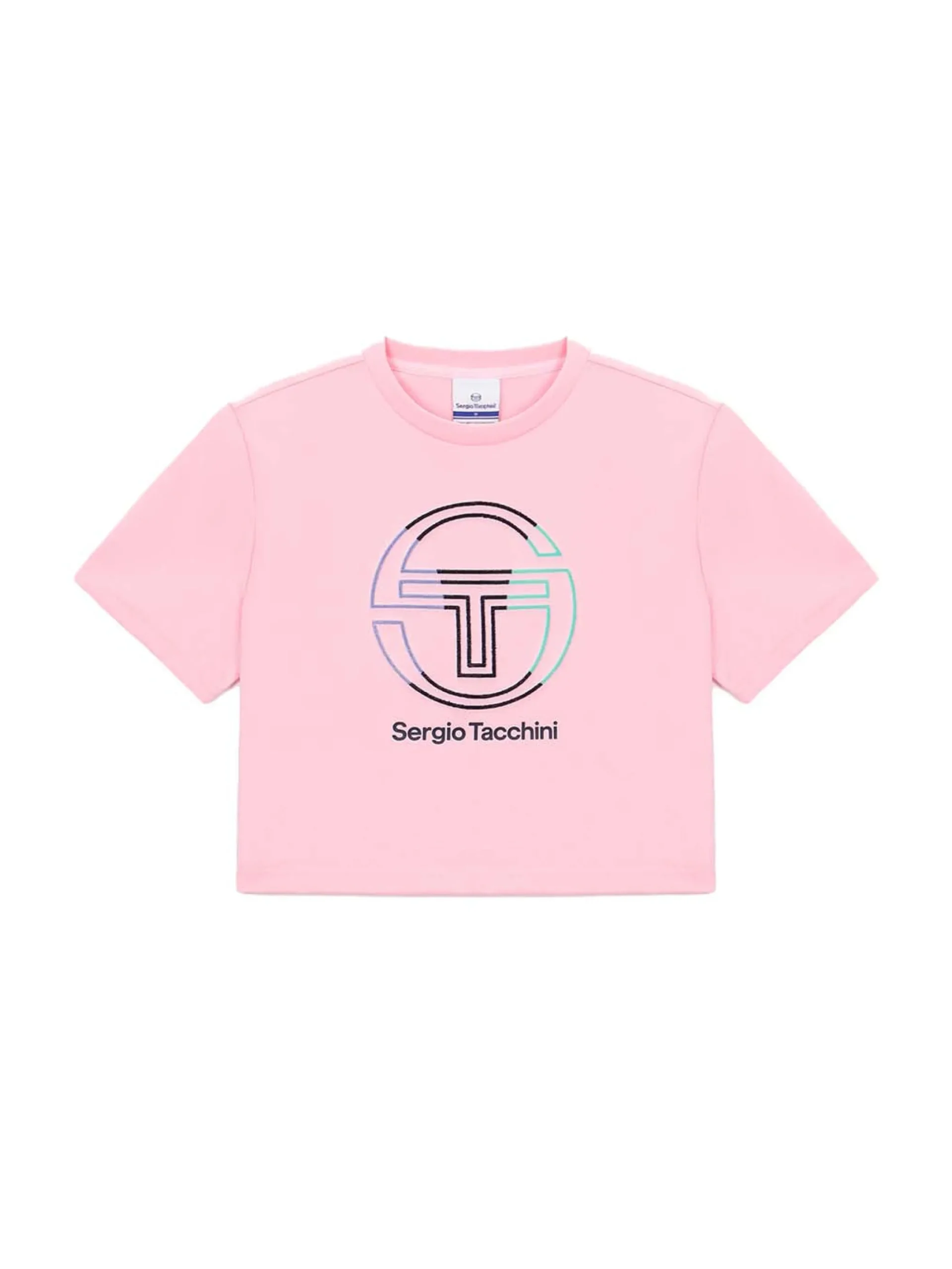 Outlet Daily Tuft Big Logo Crop T-Shirt- Women Tops And Sports Bras|For The Court