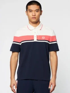 Outlet Damarindo Polo Archivio- Gardenia/ Maritime Blue Polos