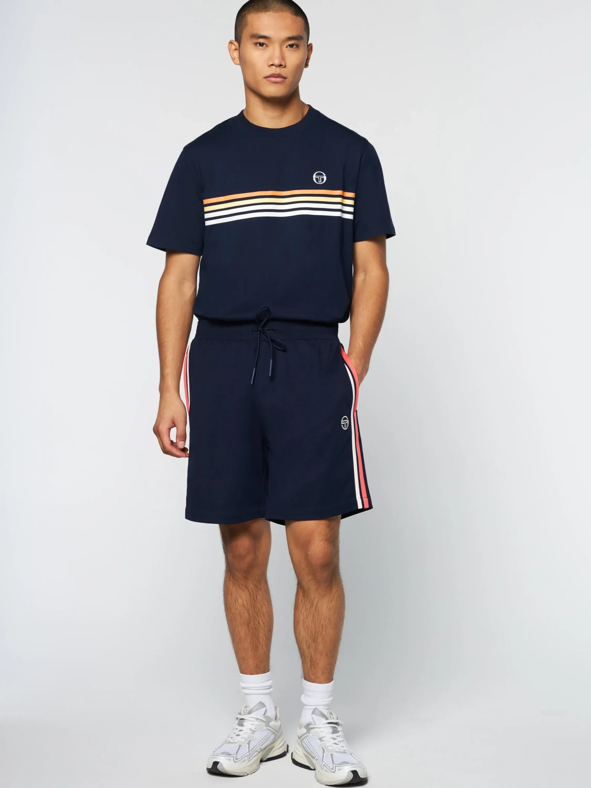 Best Sale Damarindo Short Archivio- Gardenia/ Maritime Blue For The Court|Shorts And Swim