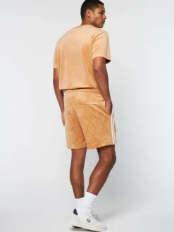 Discount Debossed Damarindo Velour Short- Velour|Shorts And Swim