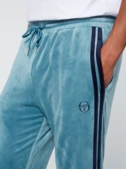 Clearance Debossed Damarindo Velour Track Pant- Tracksuits|Velour