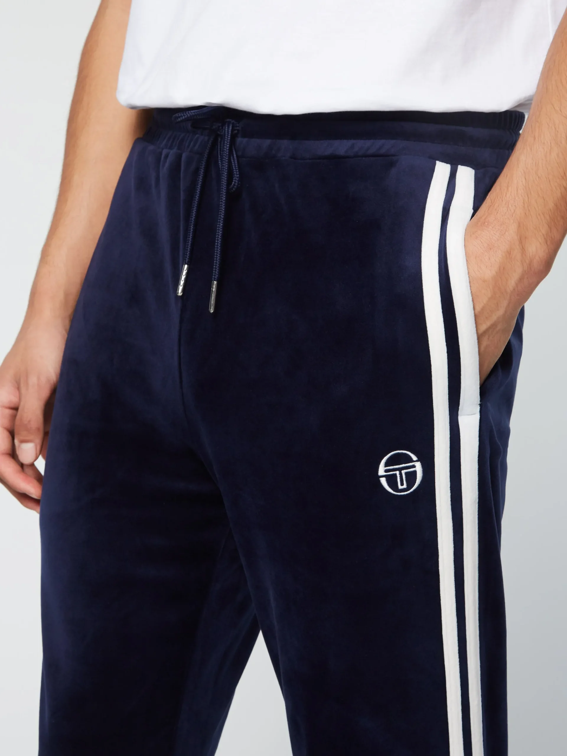 Shop Debossed Damarindo Velour Track Pant- Tracksuits|Velour