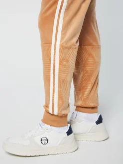 Hot Debossed Damarindo Velour Track Pant- Tracksuits|Velour
