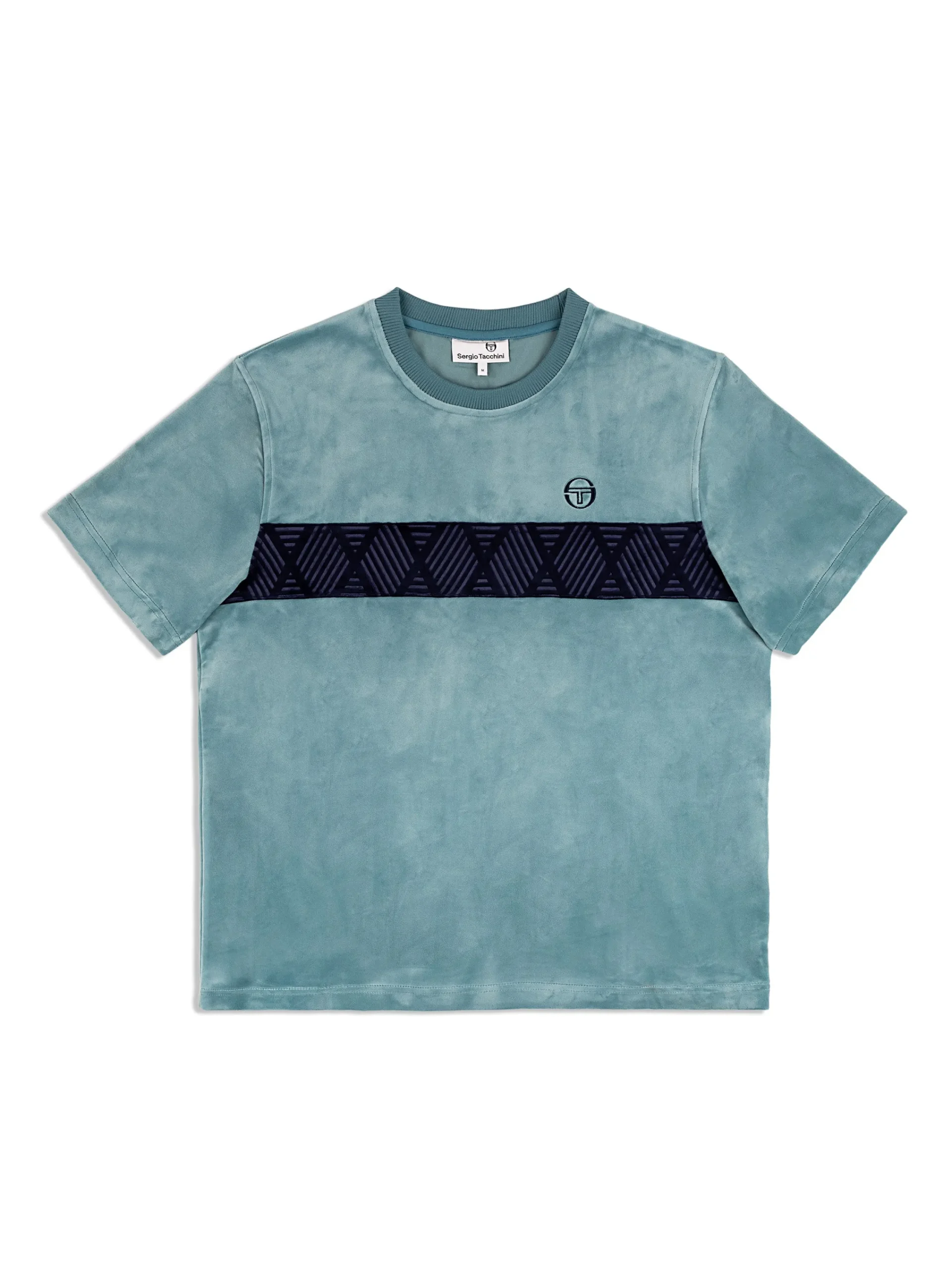 Best Sale Debossed Damarindo Velour T-Shirt- Velour|T-Shirts