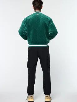 Sale Fasano Quilted Velour Jacket- Velour|Jackets