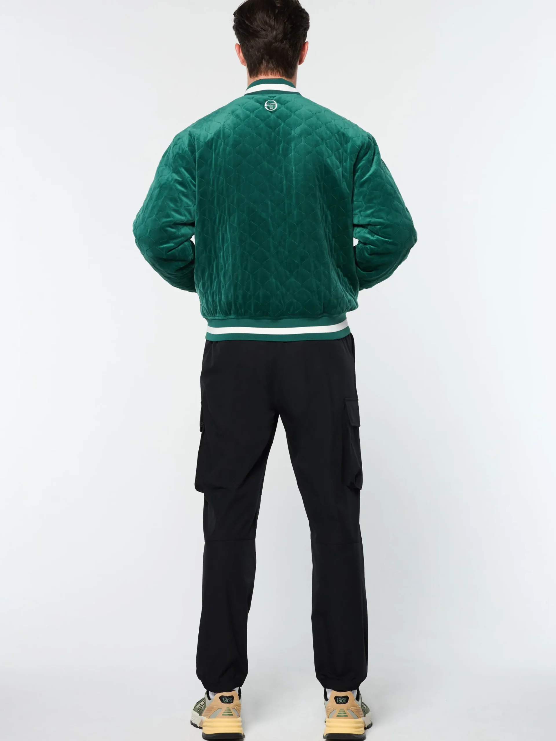 Sale Fasano Quilted Velour Jacket- Velour|Jackets