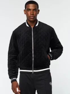 Cheap Fasano Quilted Velour Jacket- Velour|Jackets
