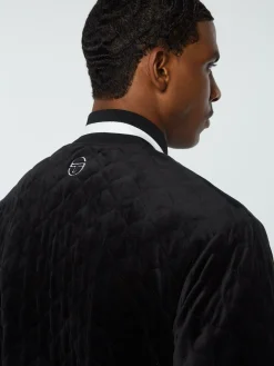 Cheap Fasano Quilted Velour Jacket- Velour|Jackets