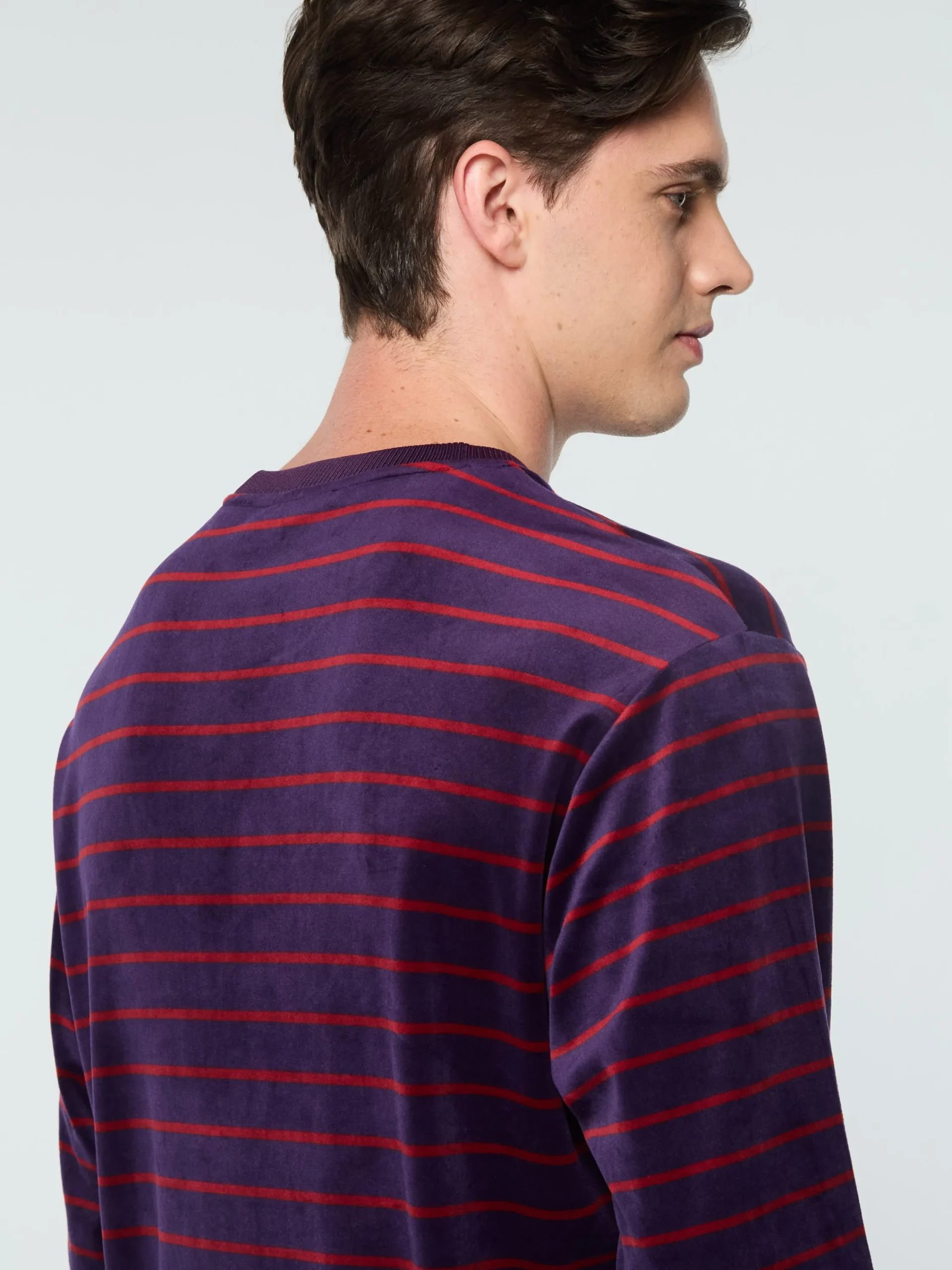 Fashion Foggia Velour Crewneck- Velour|Sweatshirts And Hoodies