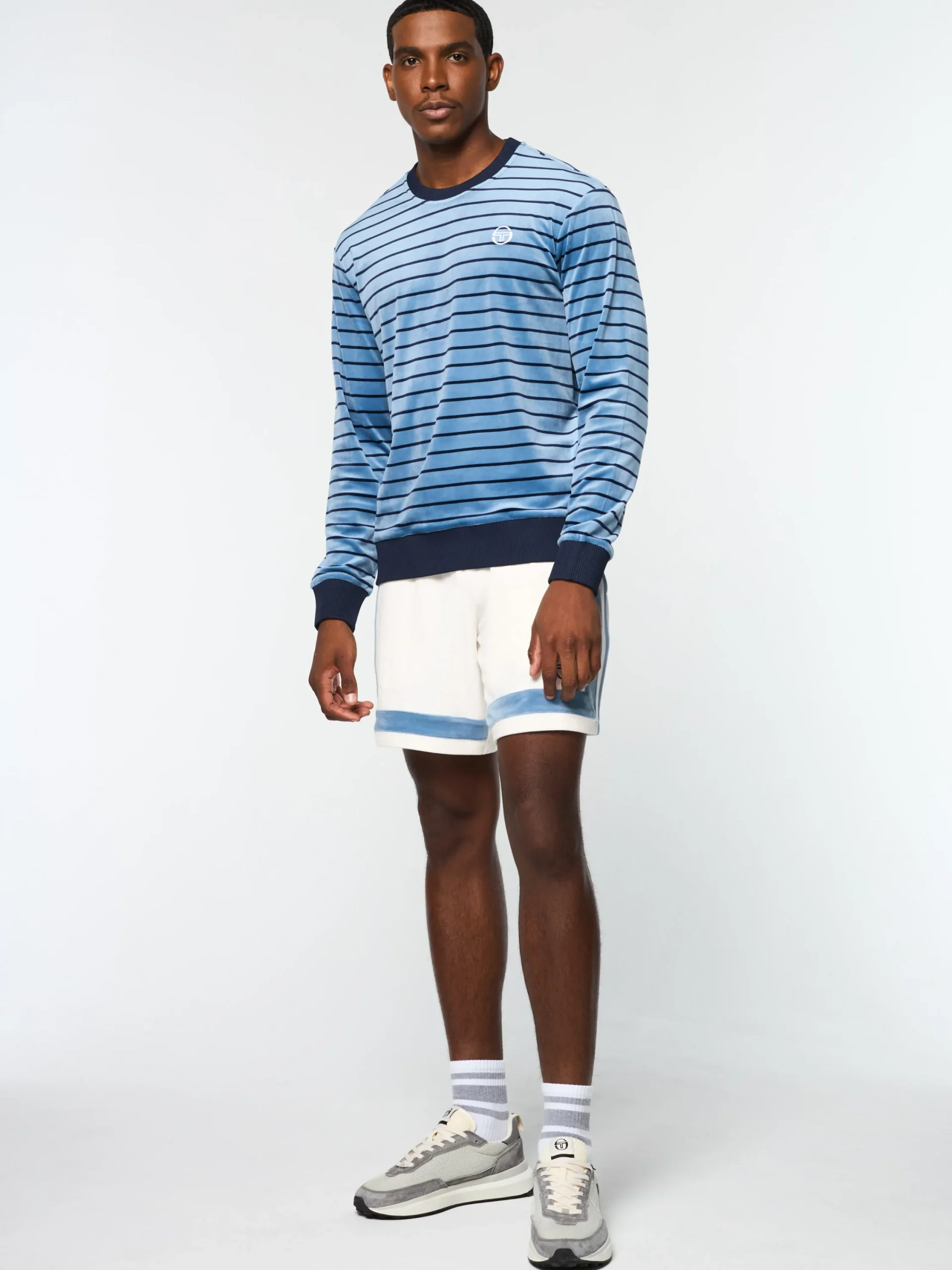 Cheap Foggia Velour Crewneck- Velour|Sweatshirts And Hoodies