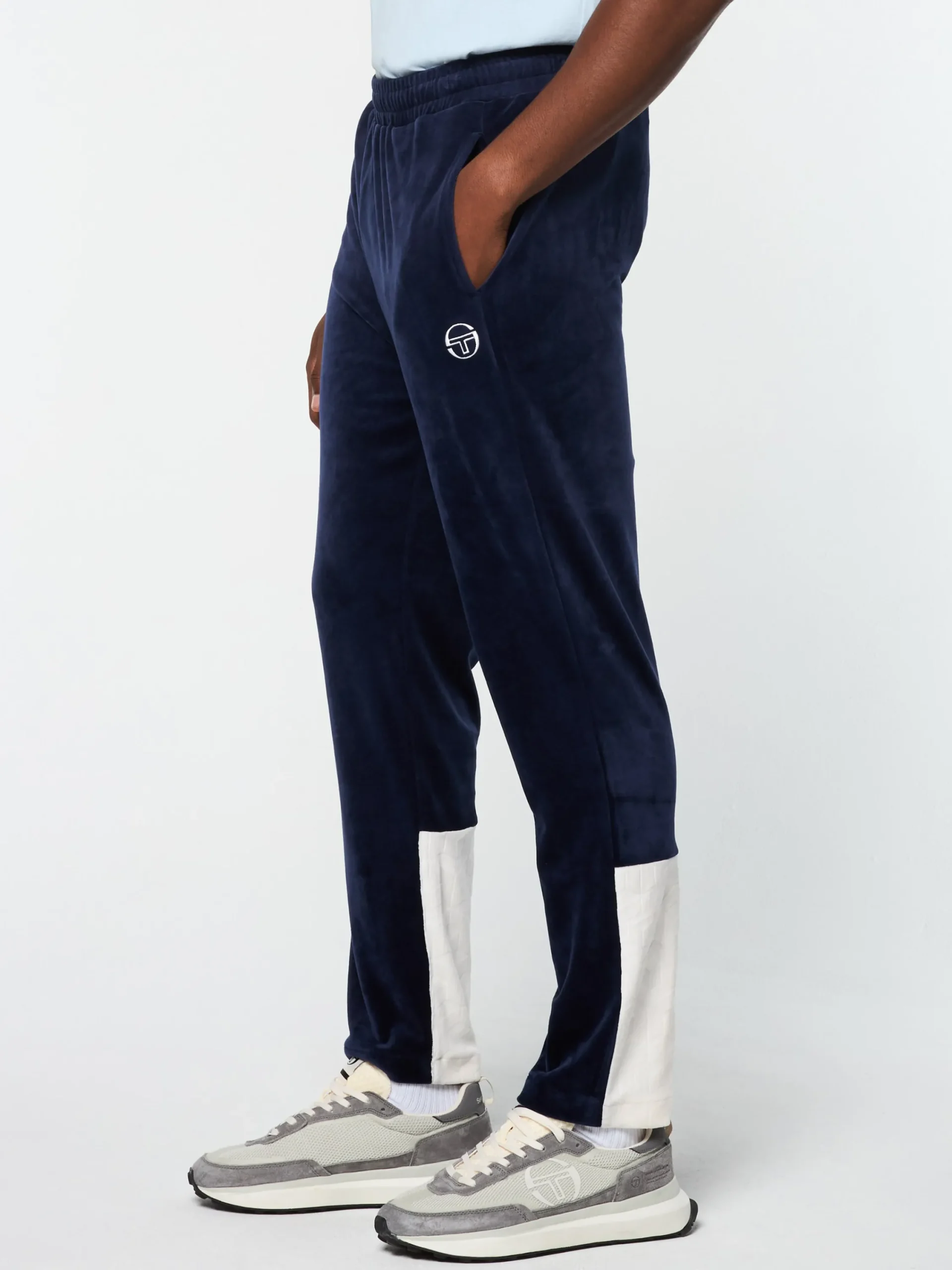 Best Foggia Velour Debossed Track Pant- Tracksuits|Velour