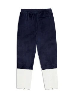 Best Foggia Velour Debossed Track Pant- Tracksuits|Velour