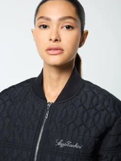 Online Gabrisa Velour Track Jacket- Velour