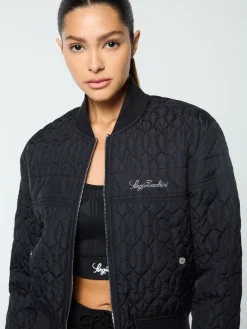 Online Gabrisa Velour Track Jacket- Velour