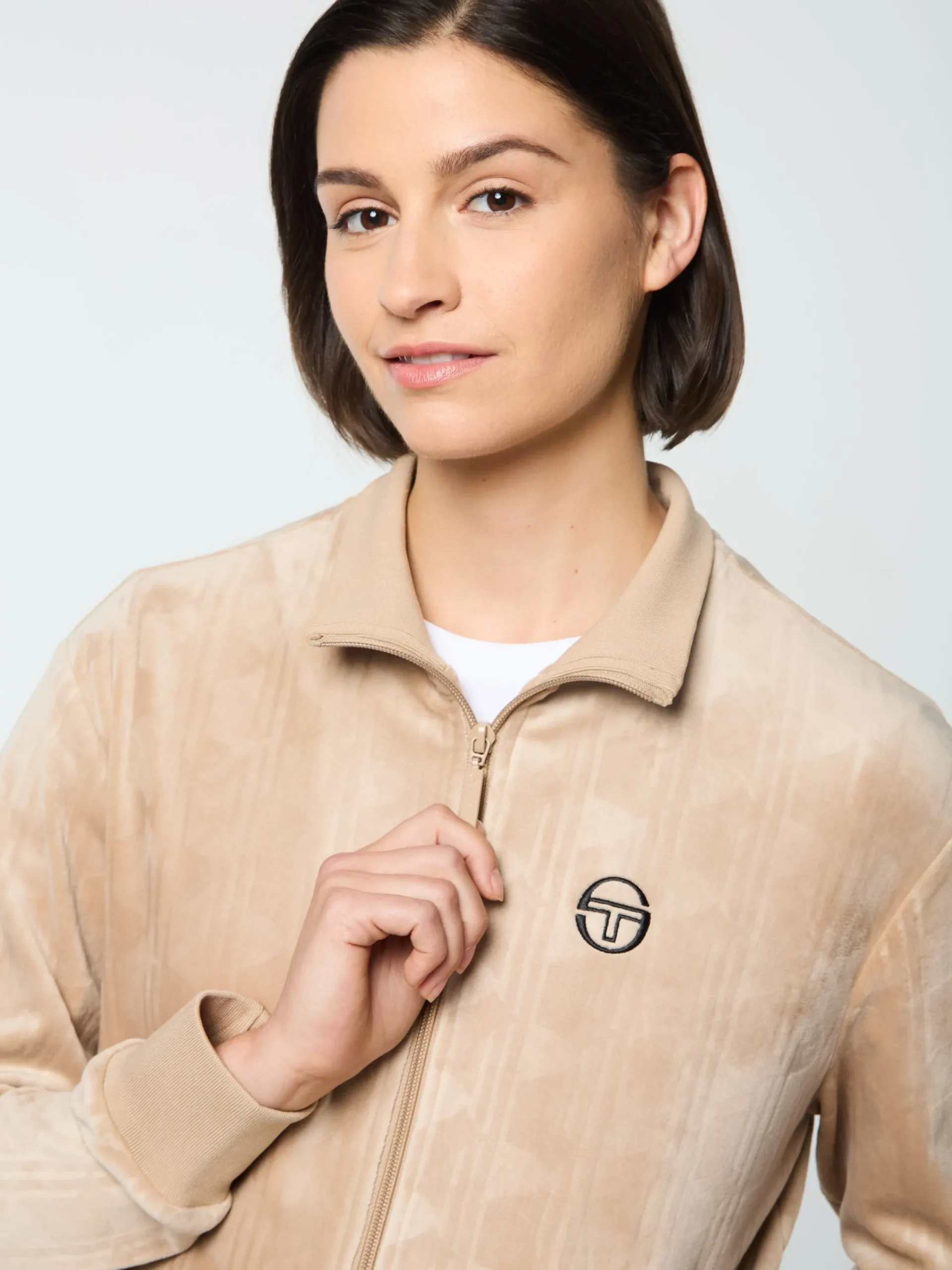 Cheap Gabrisa Velour Track Jacket- Velour