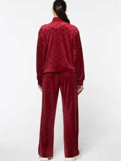 Shop Gabrisa Velour Track Jacket- Velour