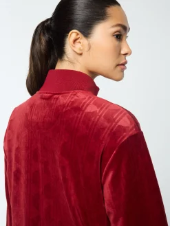 Shop Gabrisa Velour Track Jacket- Velour