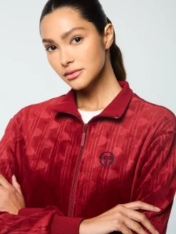 Shop Gabrisa Velour Track Jacket- Velour