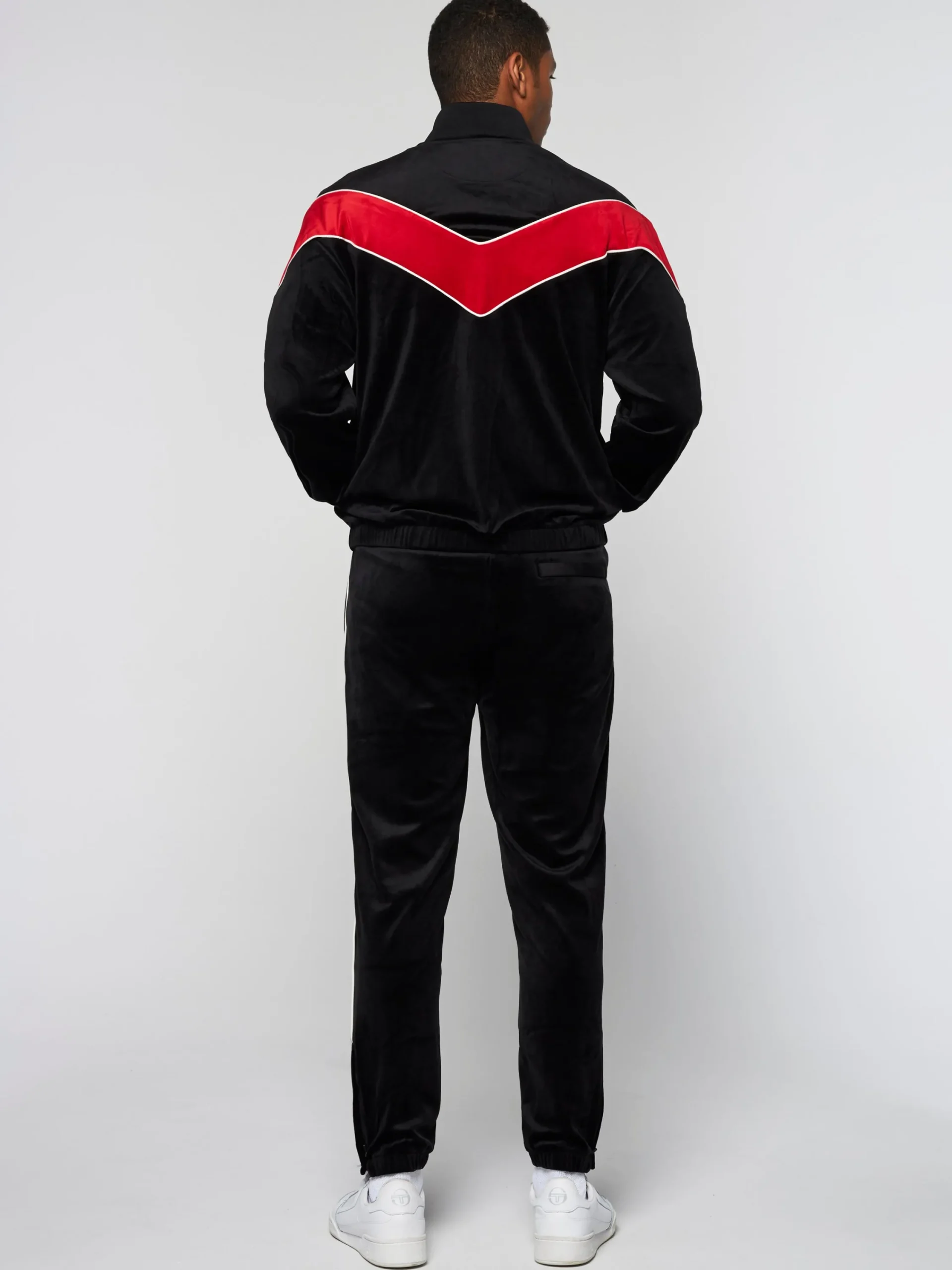 Best Sale Gallone Velour Track Jacket- Velour|Jackets