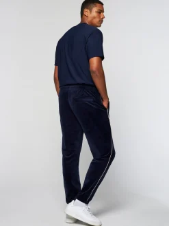Store Gallone Velour Track Pant- Velour|Pants And Sweatpants