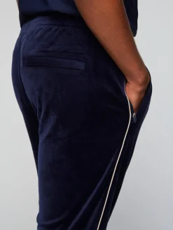Store Gallone Velour Track Pant- Velour|Pants And Sweatpants