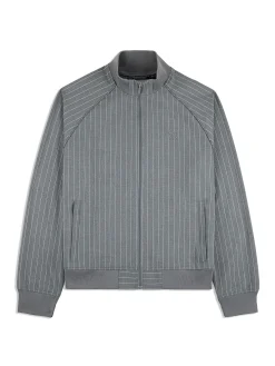 Store Gessato Suiting Track Jacket- Tracksuits|Jackets