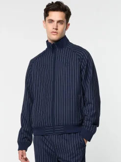 Online Gessato Suiting Track Jacket- Tracksuits|Jackets