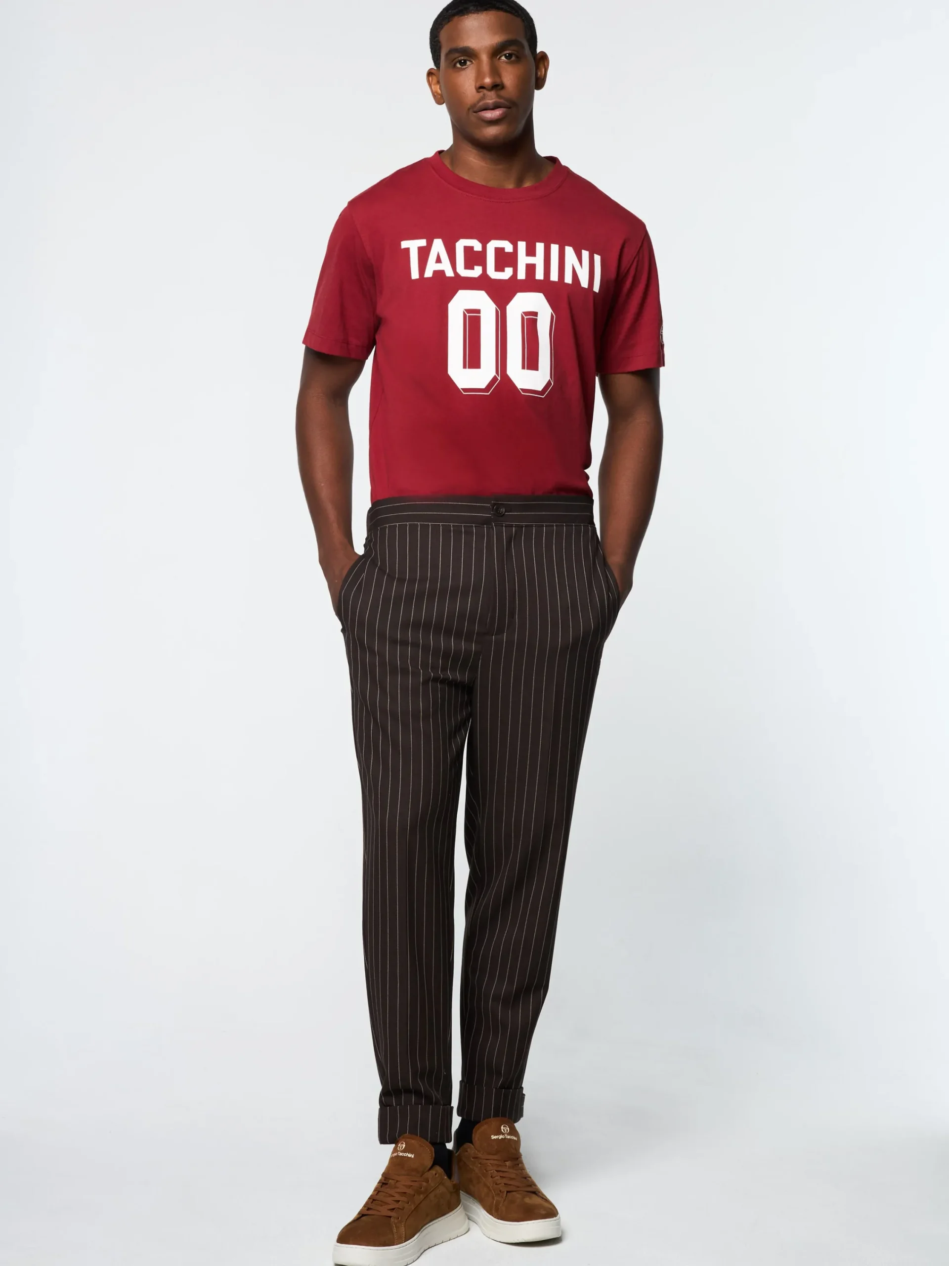 Shop Gessato Suiting Track Pant- Tracksuits|Pants And Sweatpants