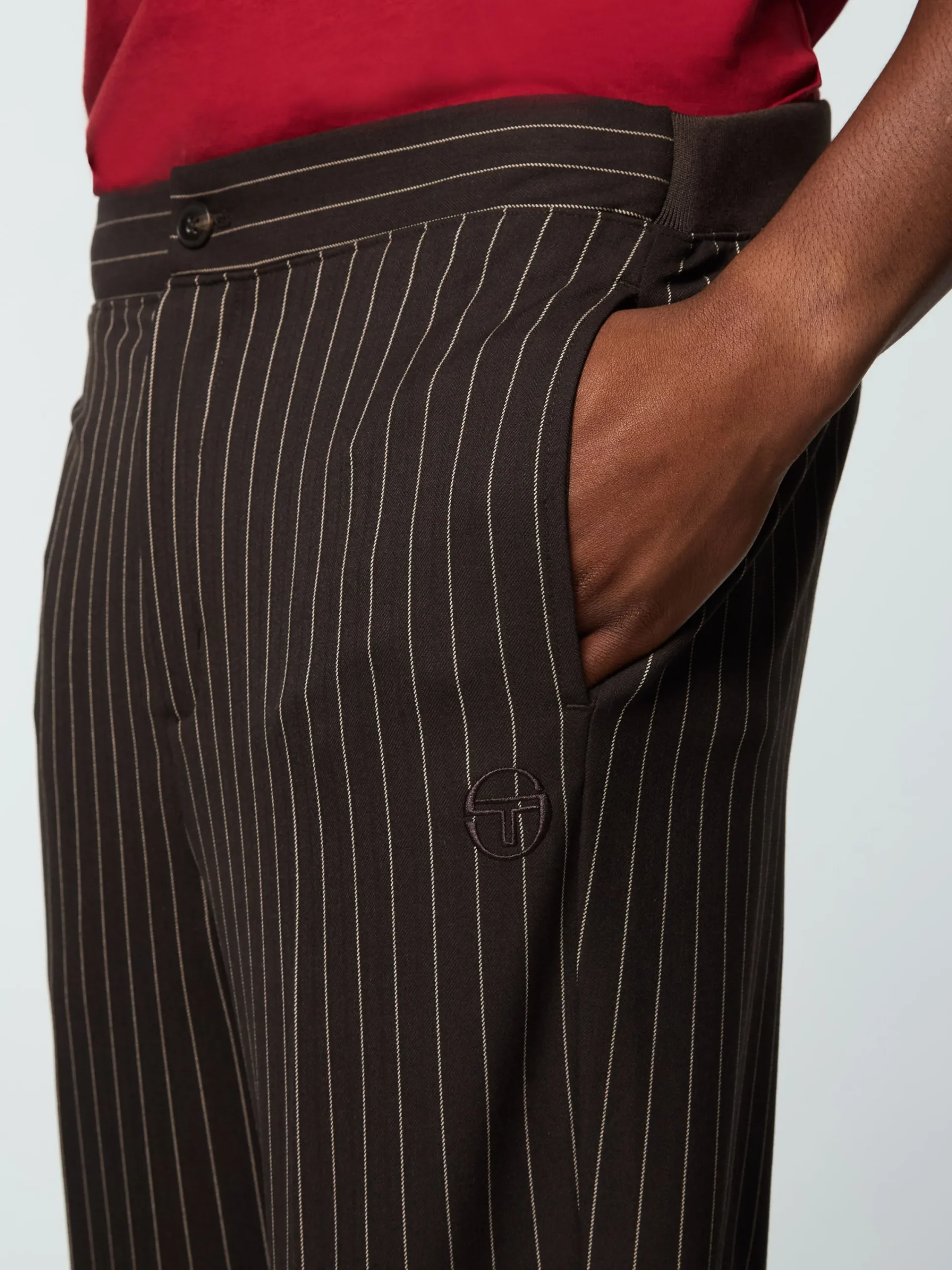 Shop Gessato Suiting Track Pant- Tracksuits|Pants And Sweatpants
