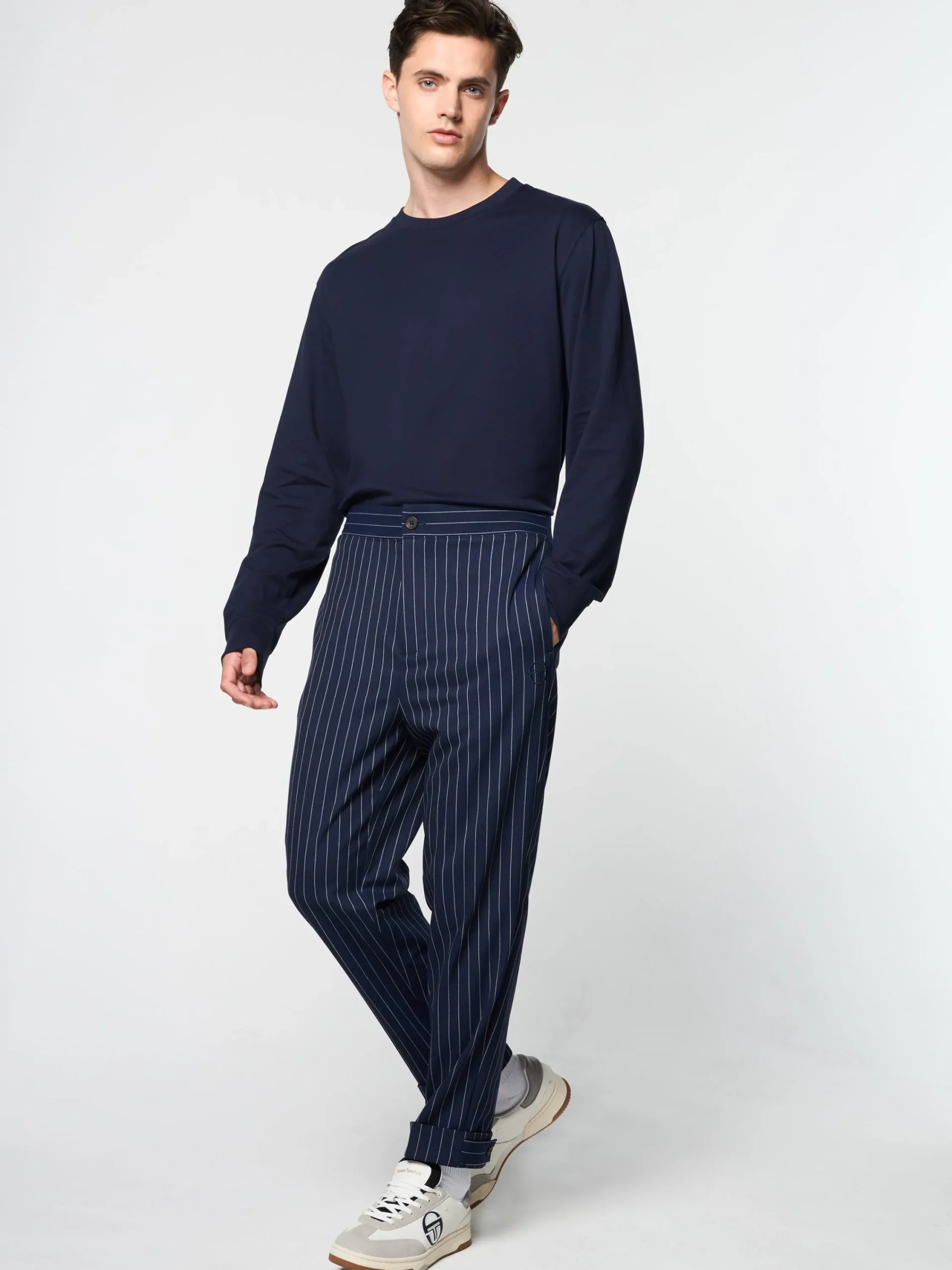 Online Gessato Suiting Track Pant- Tracksuits|Pants And Sweatpants