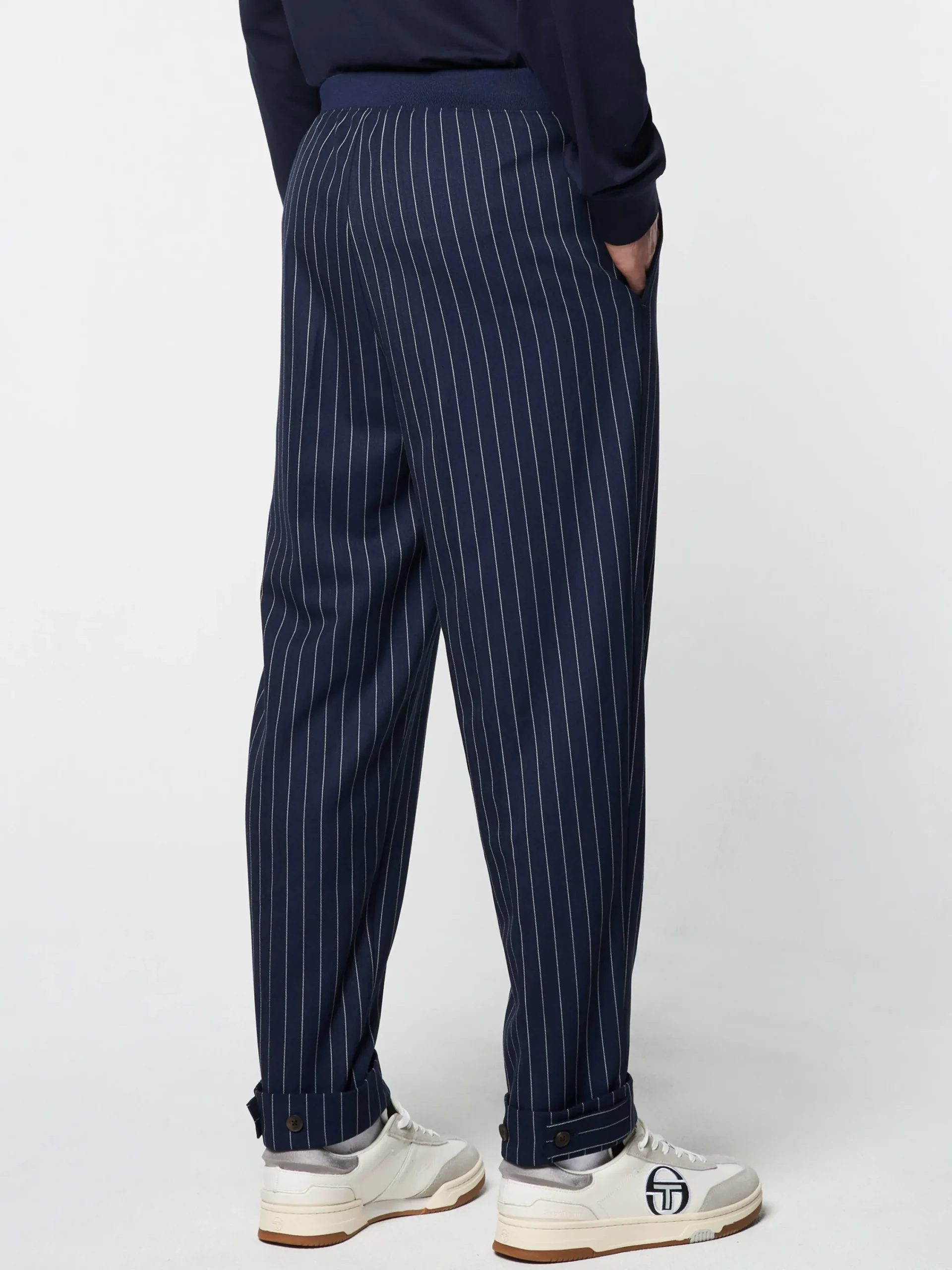 Online Gessato Suiting Track Pant- Tracksuits|Pants And Sweatpants