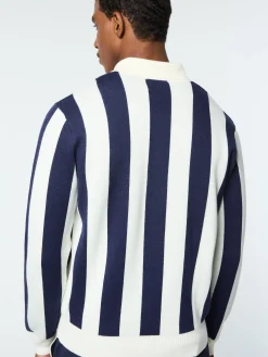 Shop Gioco Jacquard Long Sleeve Polo- Knitwear|Polos