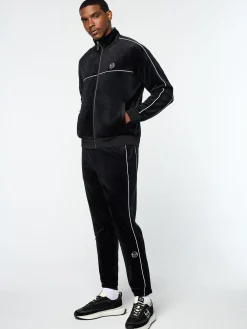 Shop Lioni Velour Track Jacket- Tracksuits|Velour