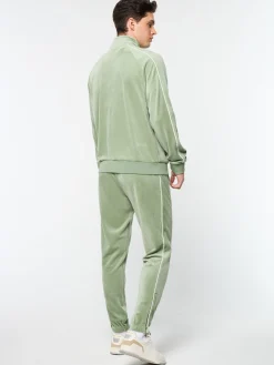 Best Lioni Velour Track Jacket- Tracksuits|Velour