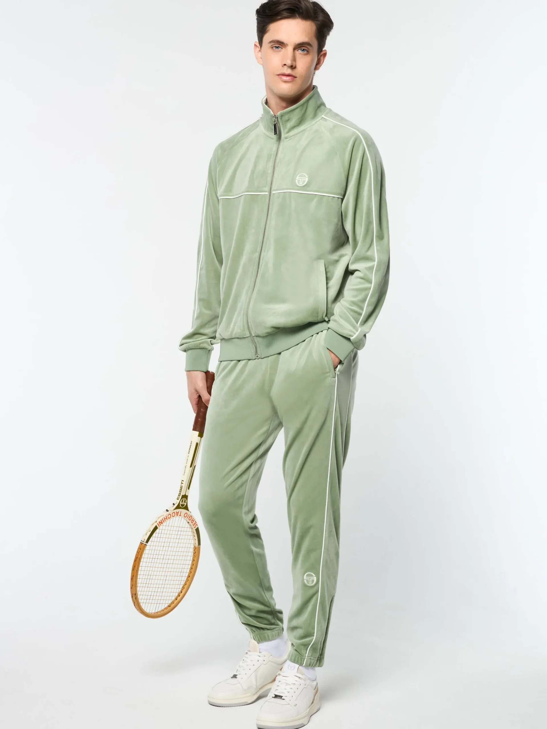 Best Lioni Velour Track Jacket- Tracksuits|Velour
