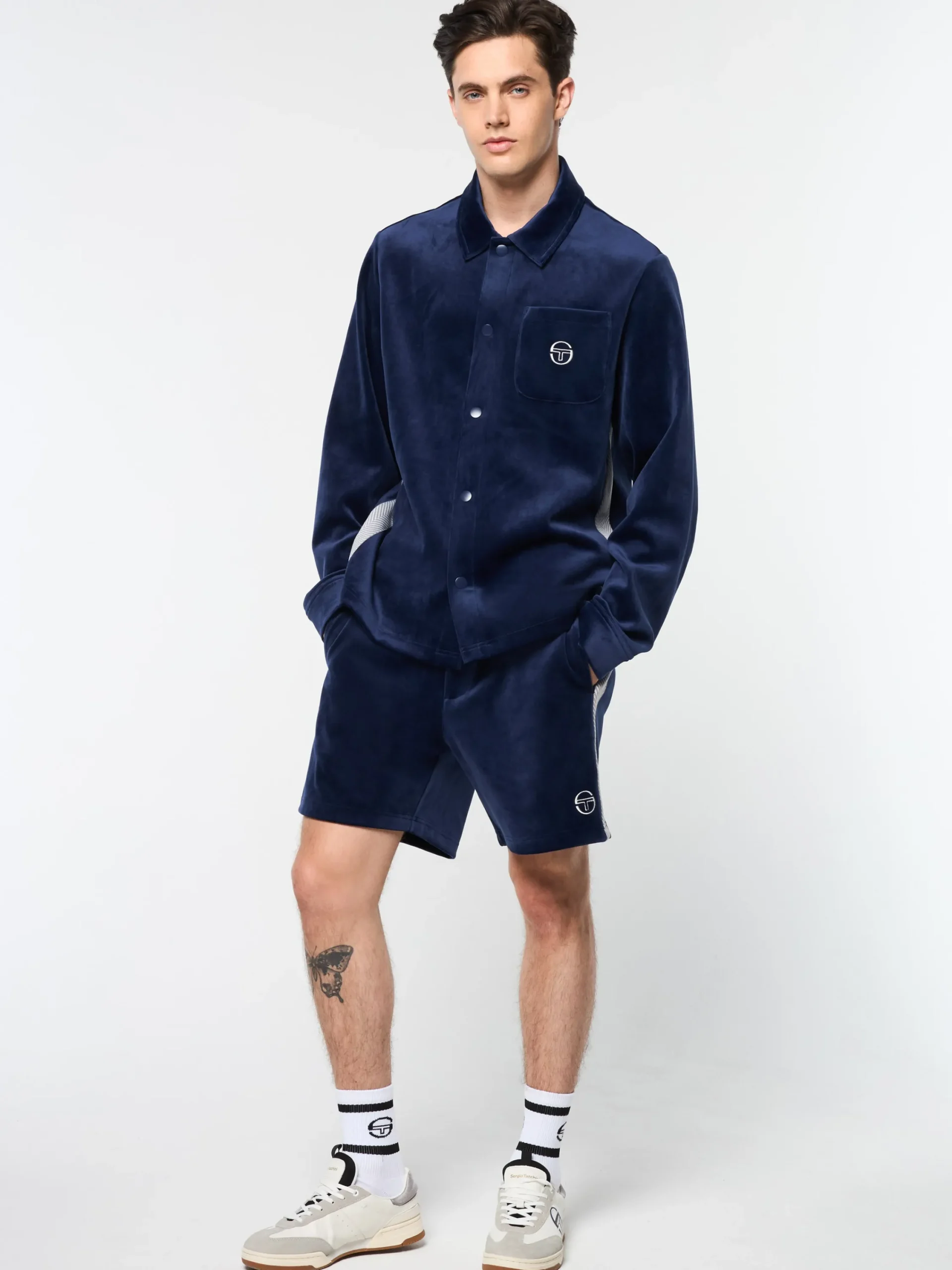 Store Maglia Velour Overshirt- Velour|T-Shirts