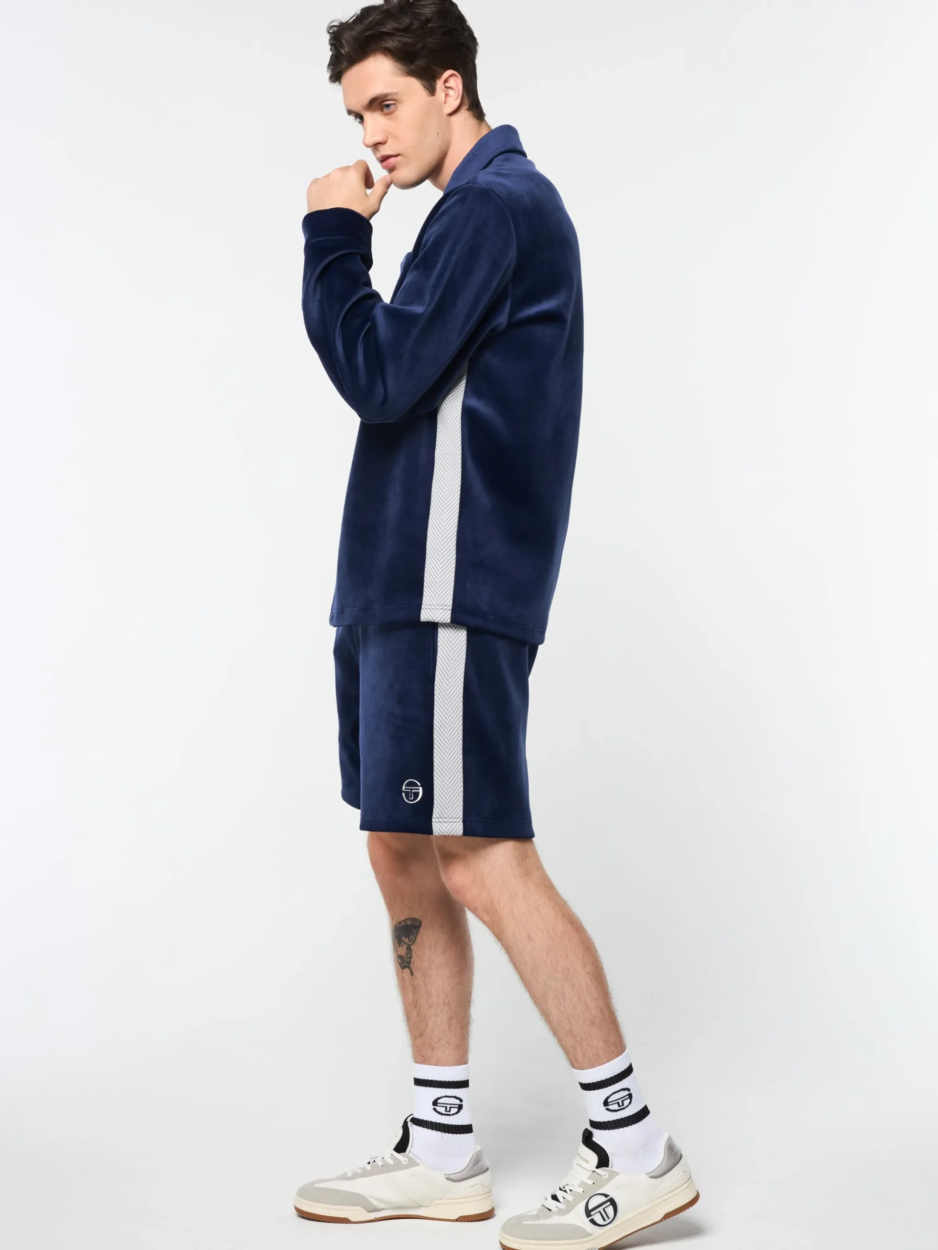 Store Maglia Velour Overshirt- Velour|T-Shirts