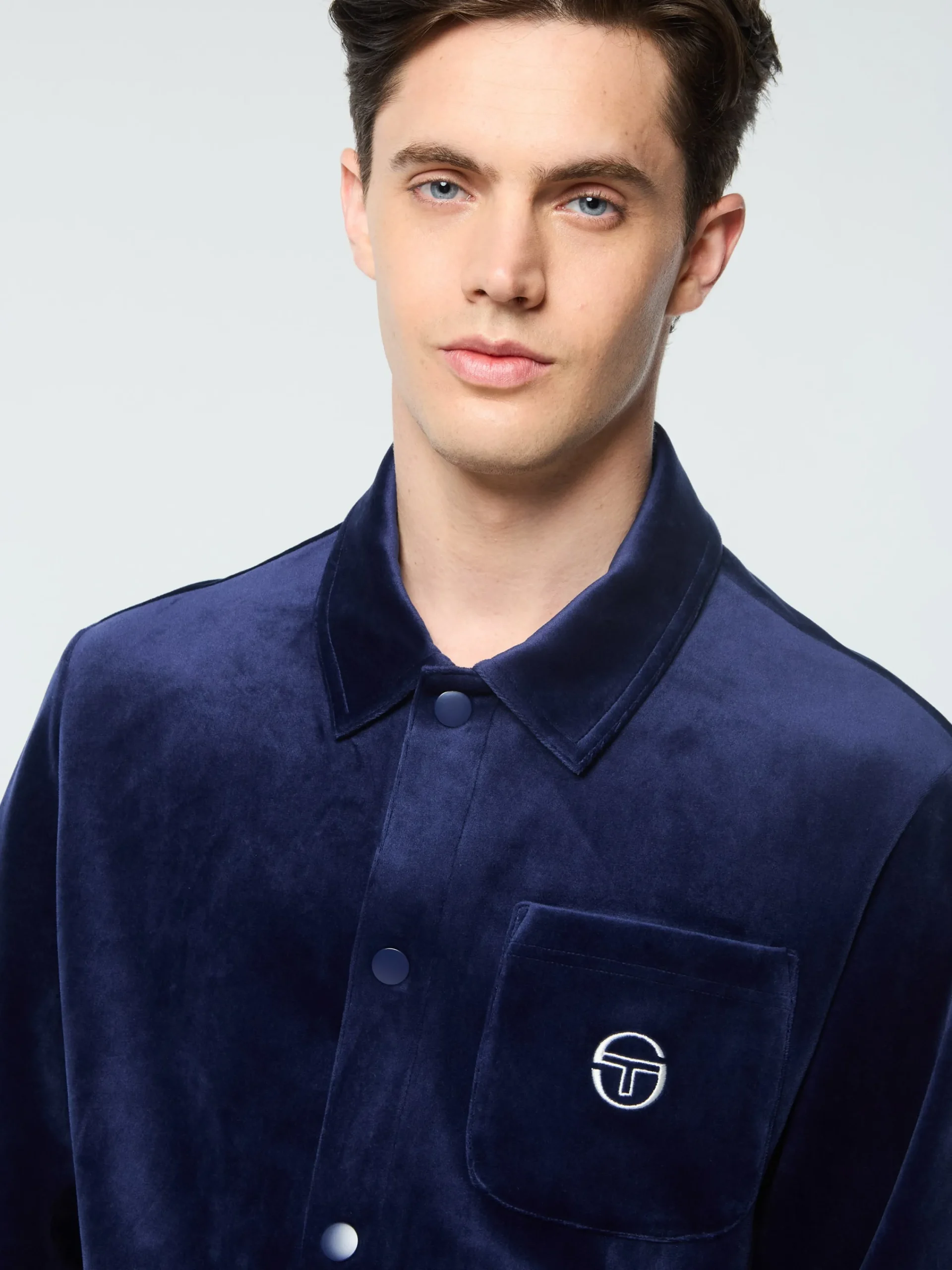 Store Maglia Velour Overshirt- Velour|T-Shirts