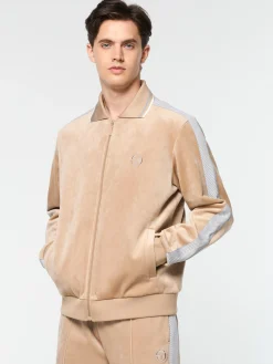 Sale Maglia Velour Track Jacket- Tracksuits|Velour