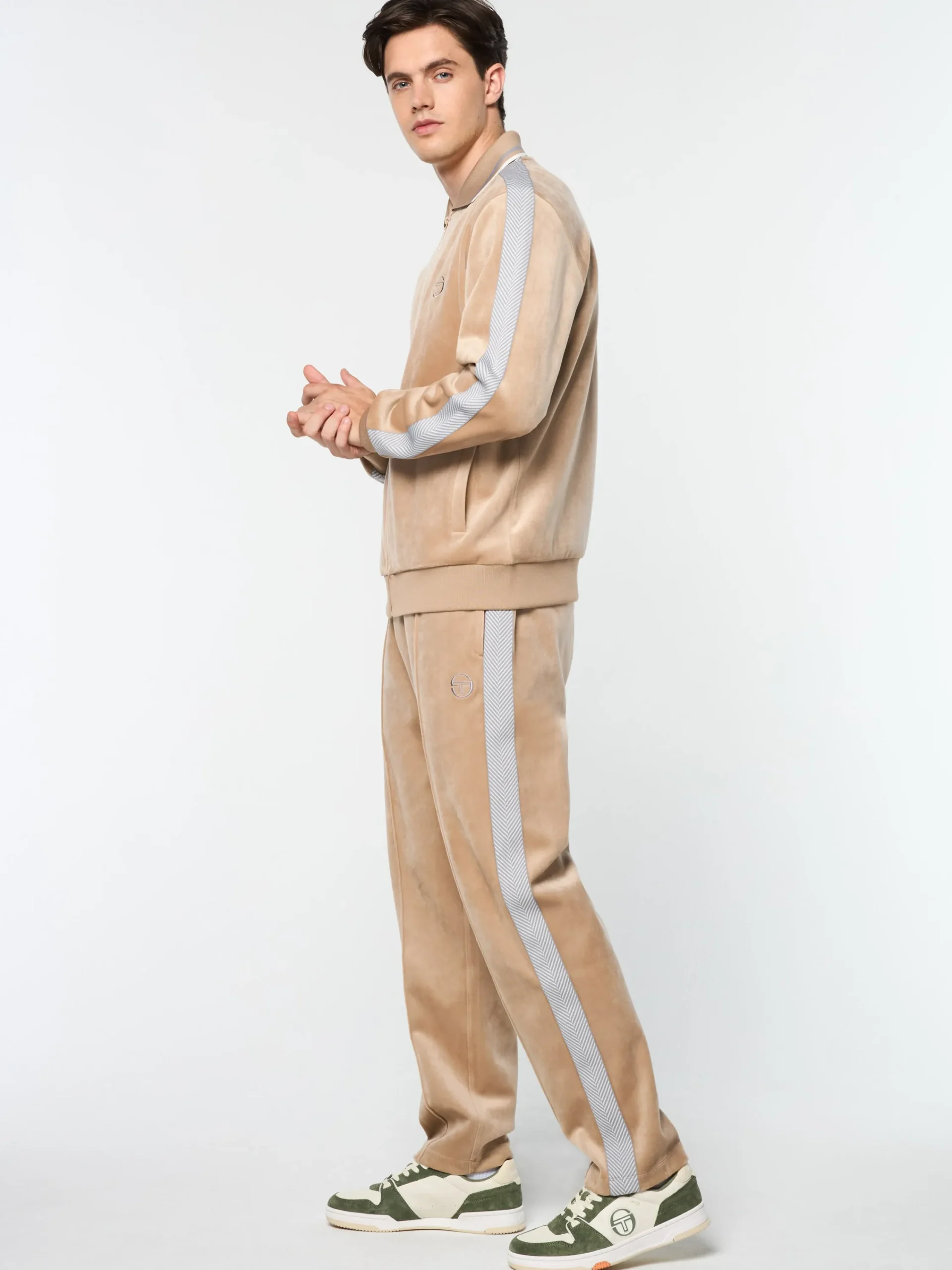 Sale Maglia Velour Track Jacket- Tracksuits|Velour