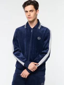 New Maglia Velour Track Jacket- Tracksuits|Velour