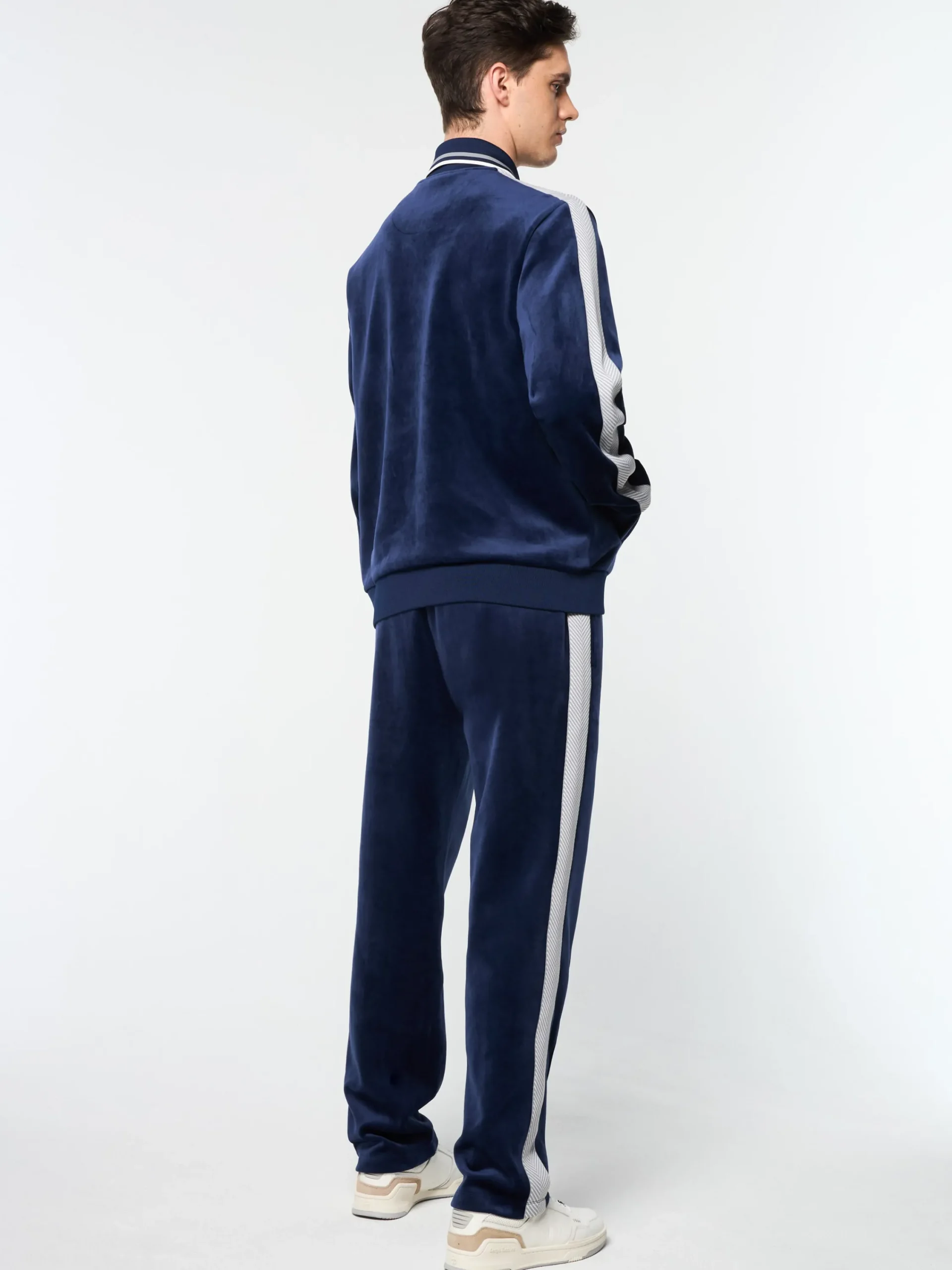 New Maglia Velour Track Jacket- Tracksuits|Velour