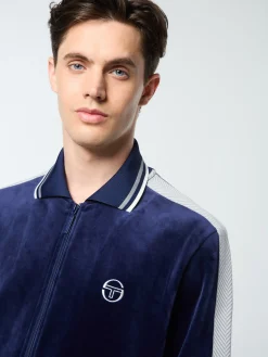 New Maglia Velour Track Jacket- Tracksuits|Velour