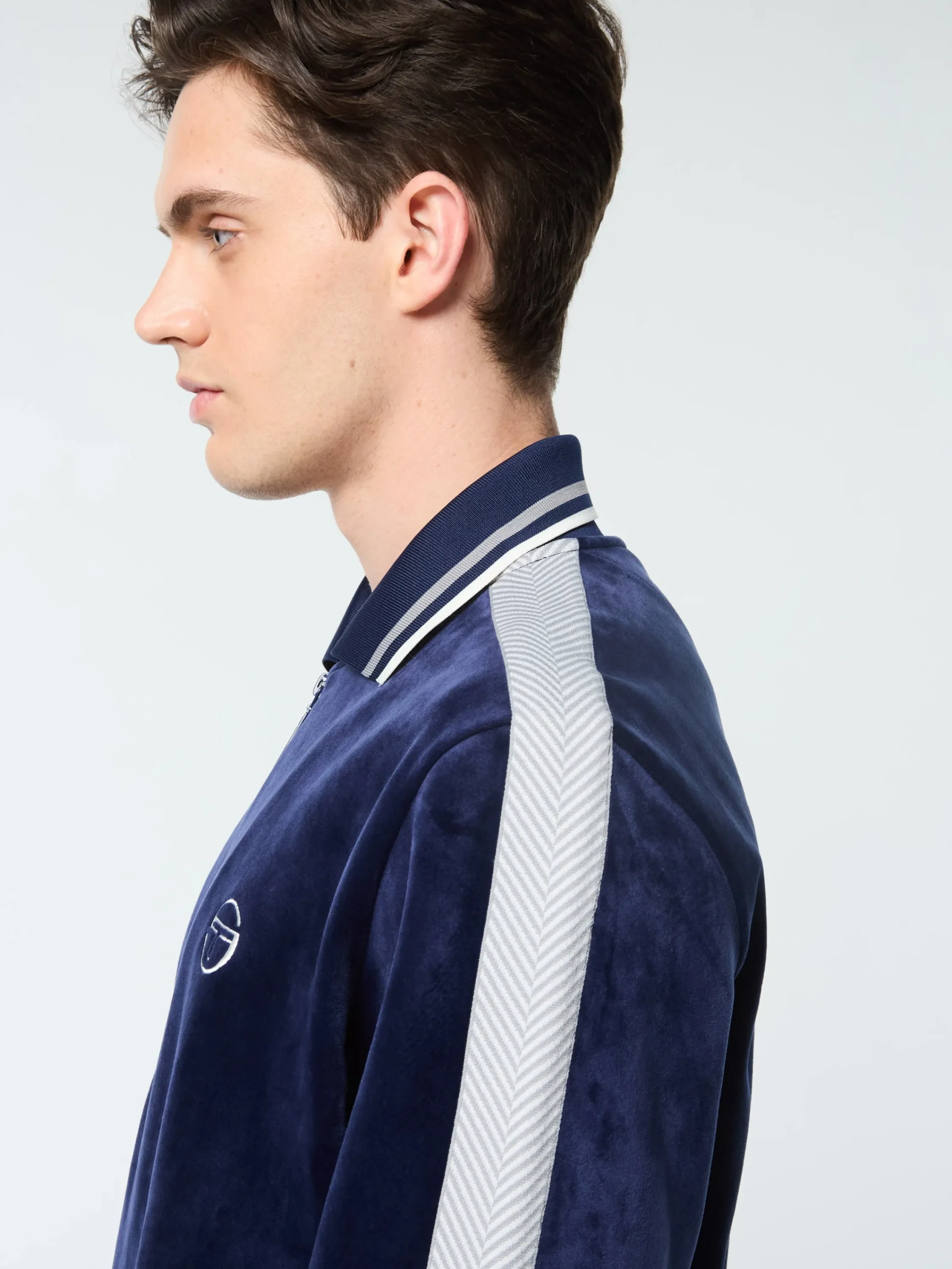 New Maglia Velour Track Jacket- Tracksuits|Velour