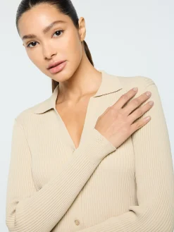 Cheap Magreta Rib Cardigan- Women Tops And Sports Bras|For The Court